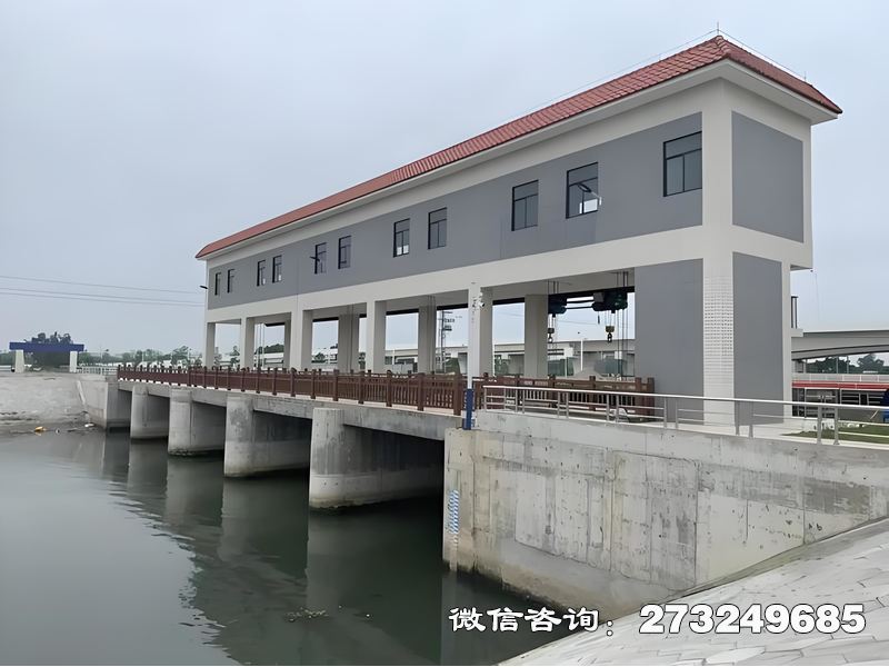 泵站排水闸