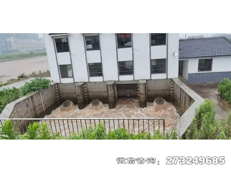 山洪防洪泵站闸门