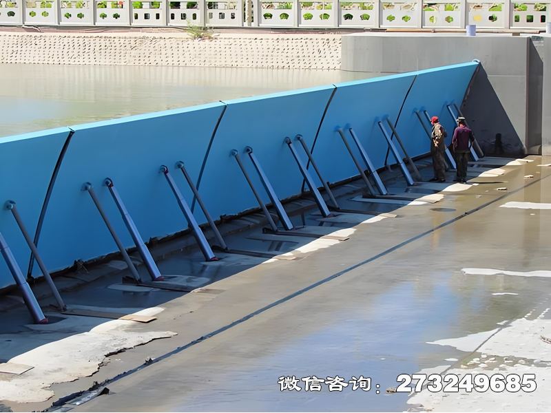 炉霍县景观防洪升降坝