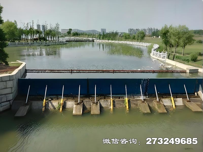 炉霍县城市景观瀑布坝