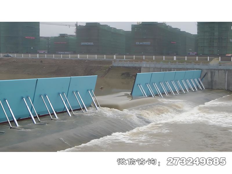 炉霍县城市河道生态岸线坝