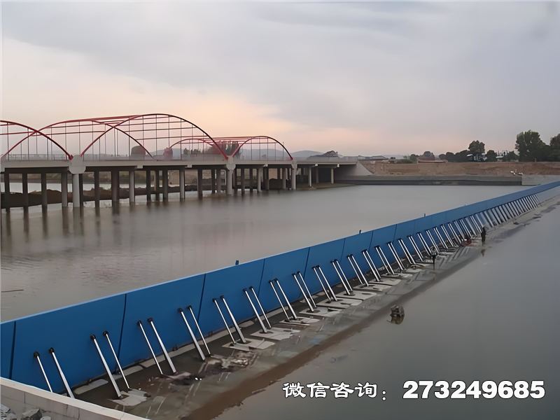 甘孜州灌区渠道节制坝