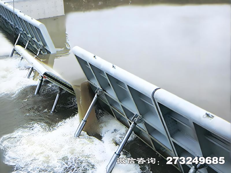 滞洪区智能调控坝