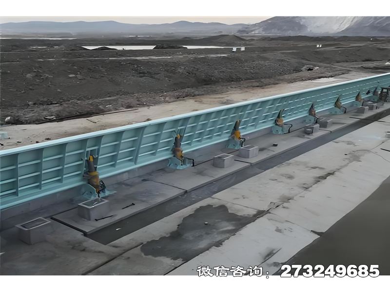 炉霍县景观溢流钢坝