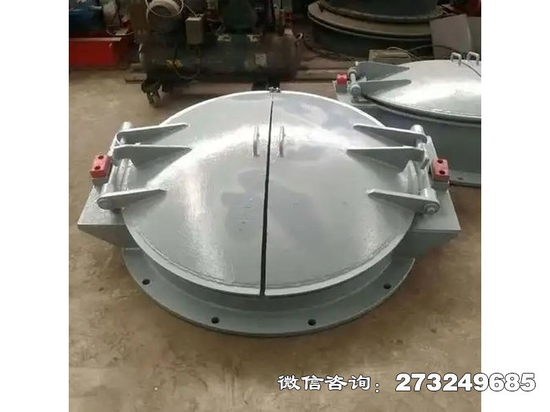 铸铁圆型导流拍门