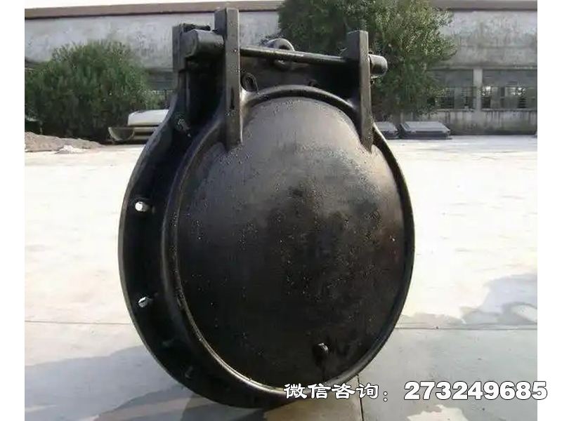 铸铁圆型灌溉拍门